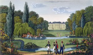 Het Elysee Bourbon, ca.1815-20 door Henri Courvoisier Voisin